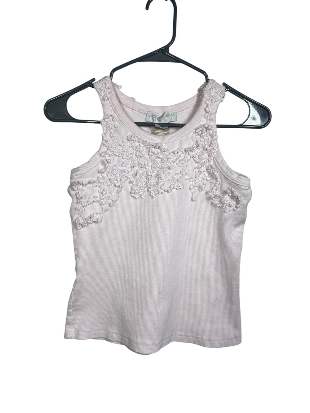 Caroline Constas Lace Tank Top Size Small